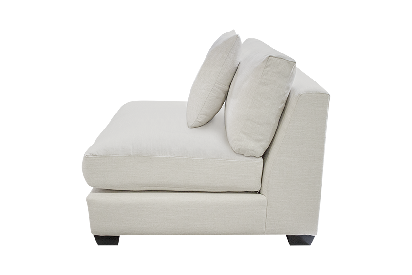 SQUARE MODULAR ARMLESS CHAIR