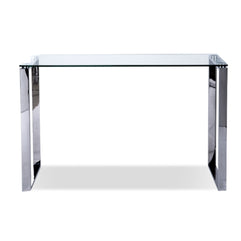Sofa Table with Glass Top