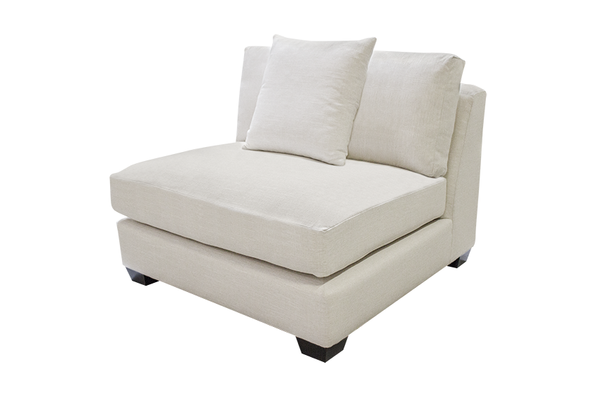 SQUARE MODULAR ARMLESS CHAIR