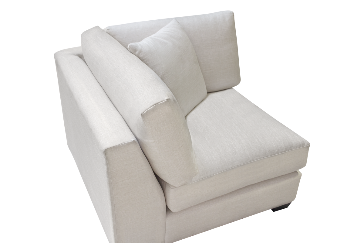 SQUARE MODULAR CORNER CHAIR