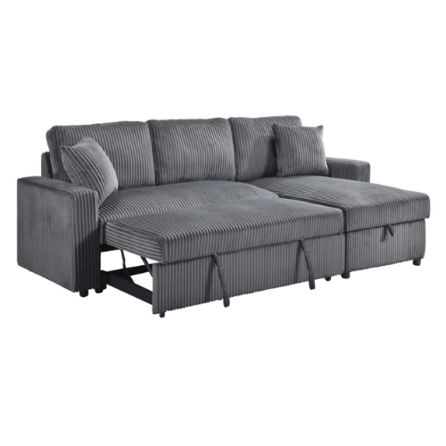 Brecker Sectional Sofabed W/Reversible Storage Chaise