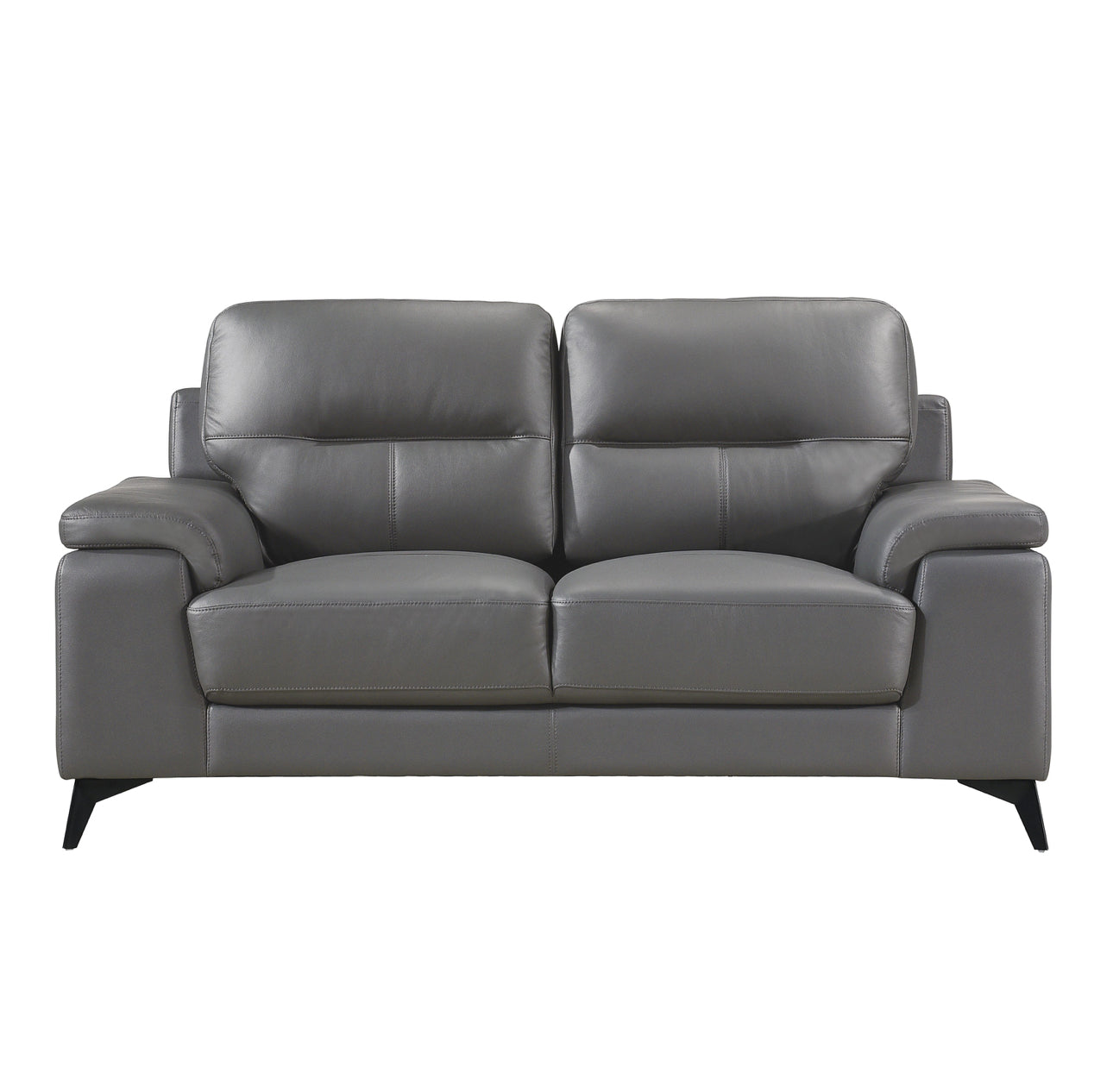 Mischa Leather Loveseat