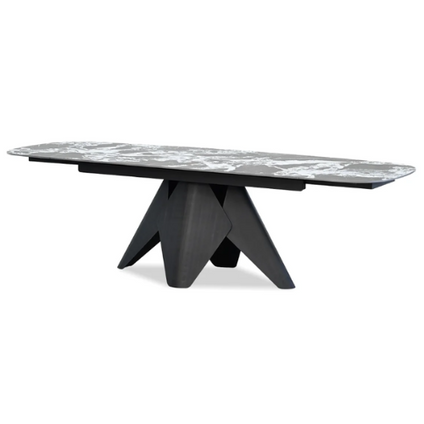 TAJI DOUBLE EXTENSION DINING TABLE TAJI DOUBLE EXTENSION DINING TABLE