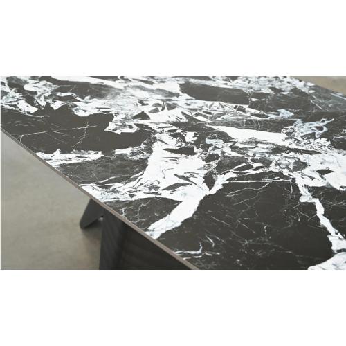 TAJI DOUBLE EXTENSION DINING TABLE