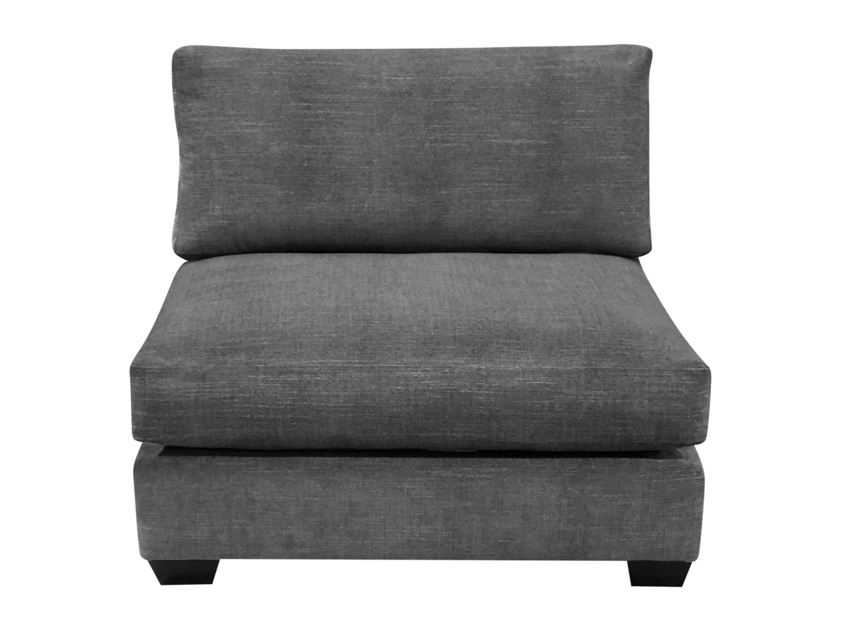 SQUARE MODULAR ARMLESS CHAIR