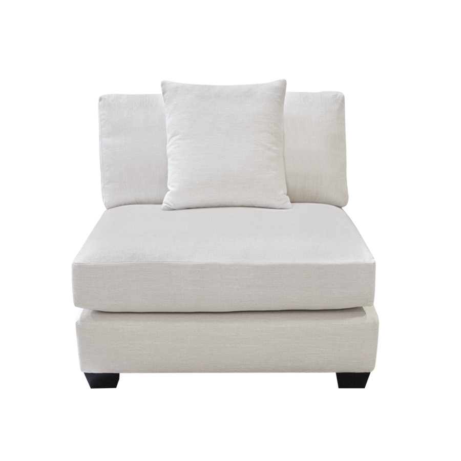 SQUARE MODULAR ARMLESS CHAIR