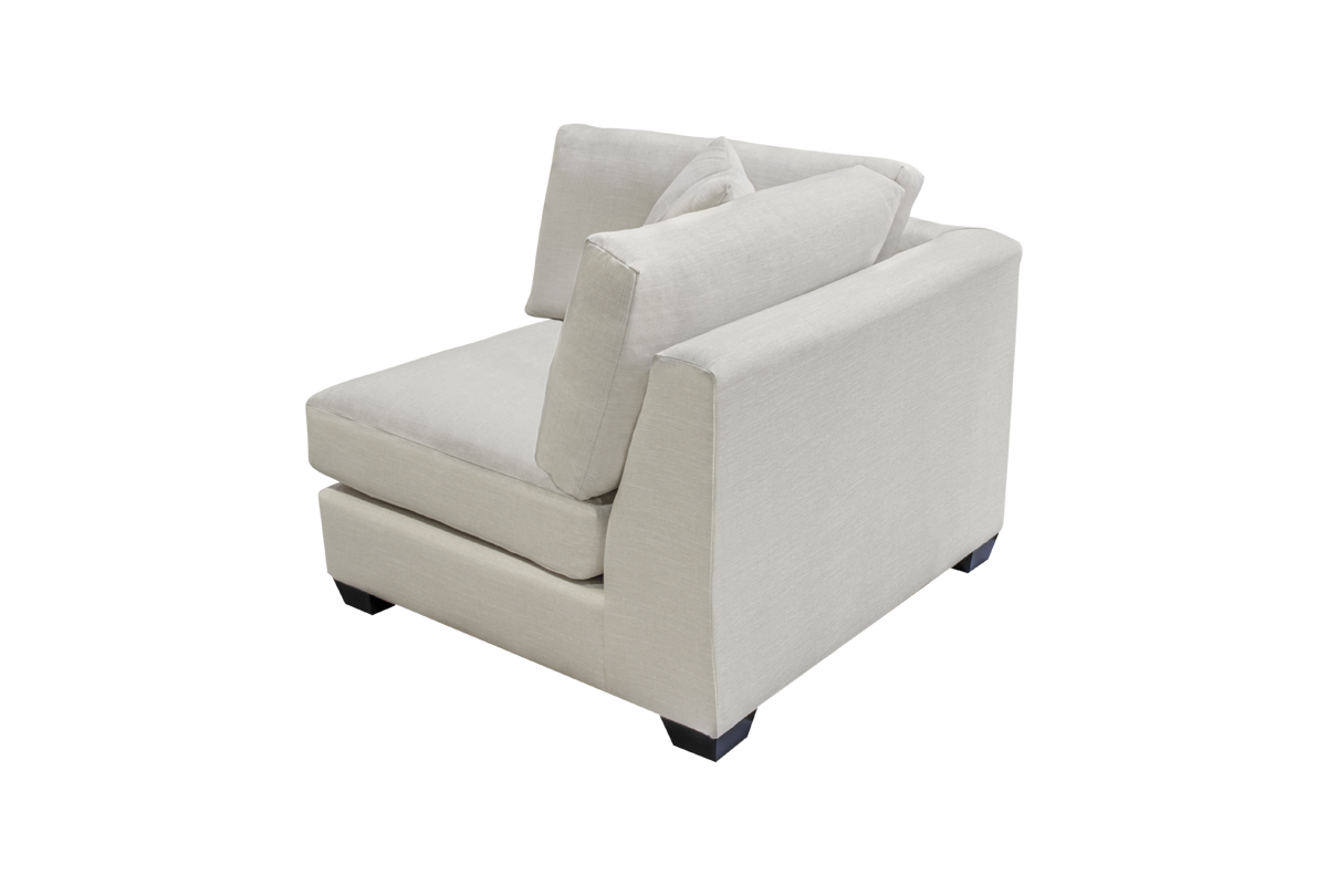 SQUARE MODULAR CORNER CHAIR