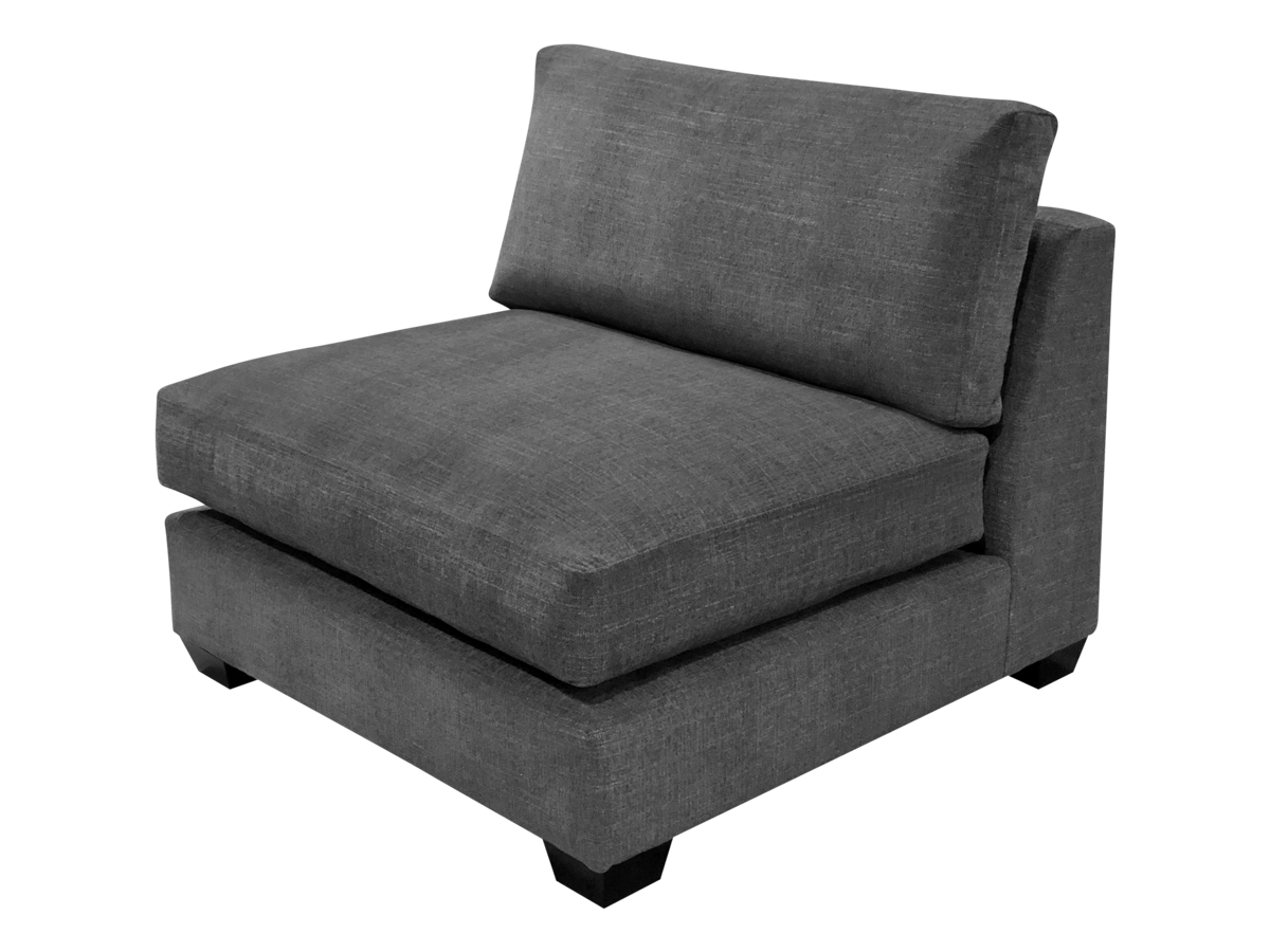 SQUARE MODULAR ARMLESS CHAIR