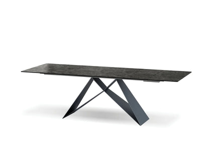 The W Double Extension Ceramic Dining Table The W Double Extension Ceramic Dining Table