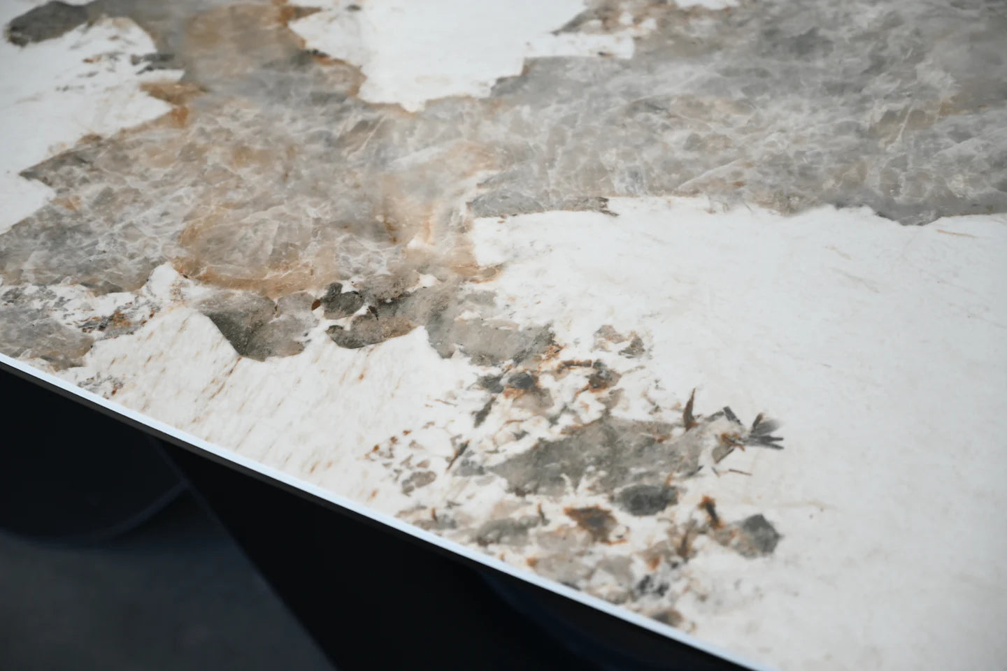Wave 103" Ceramic Dining Table