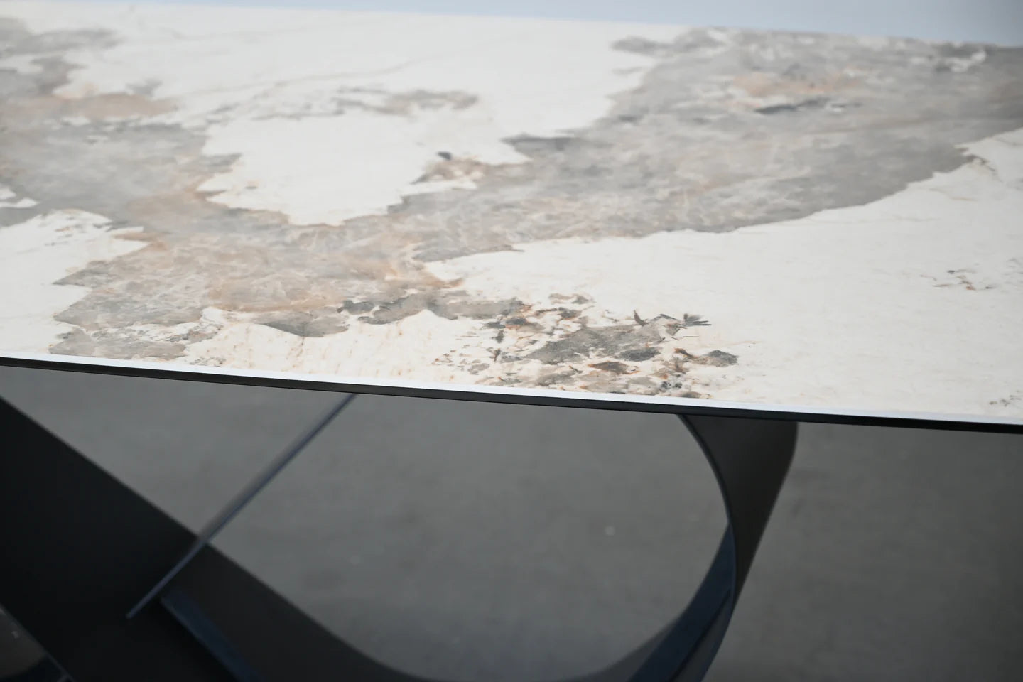 Wave 103" Ceramic Dining Table
